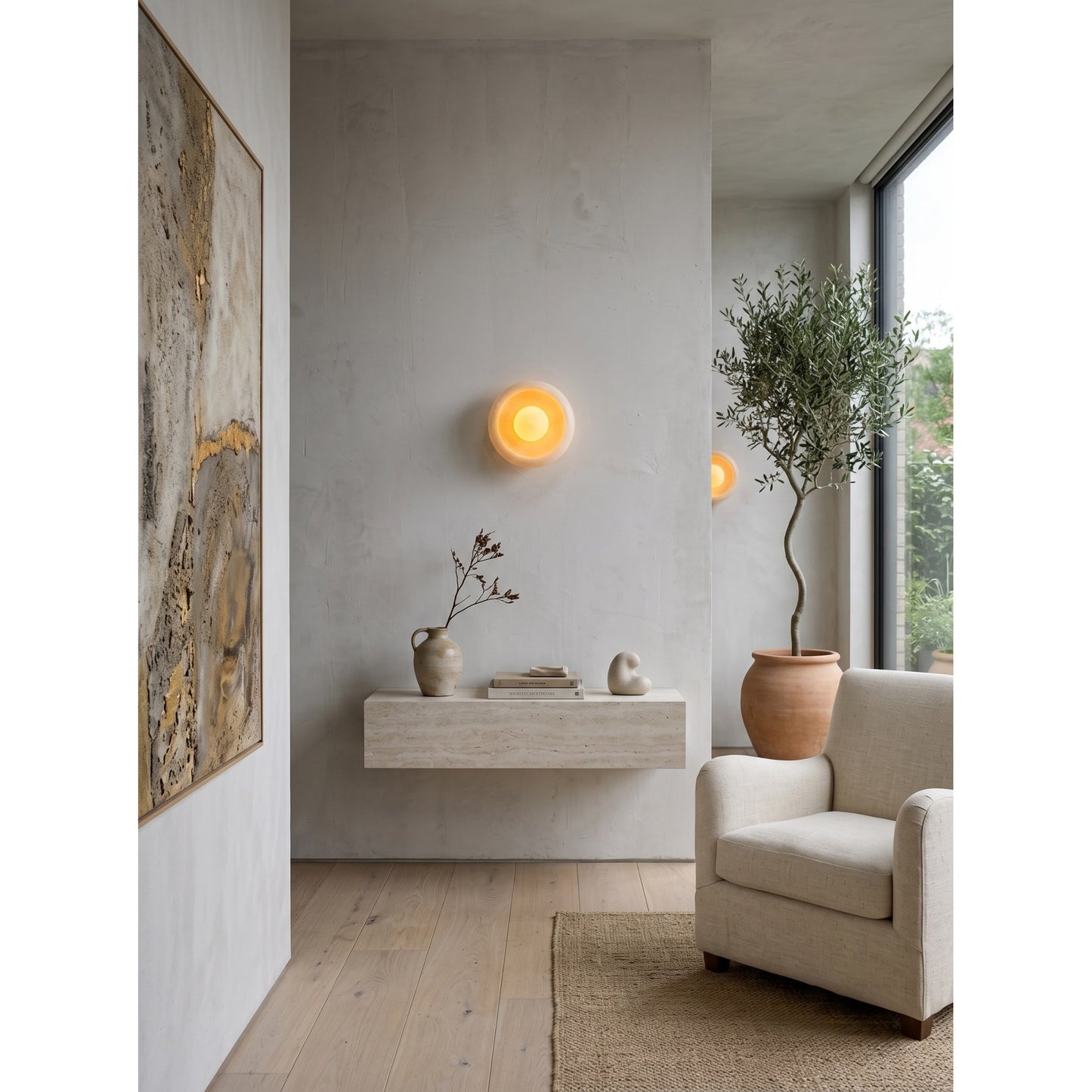 Miris Marble Wall Sconce