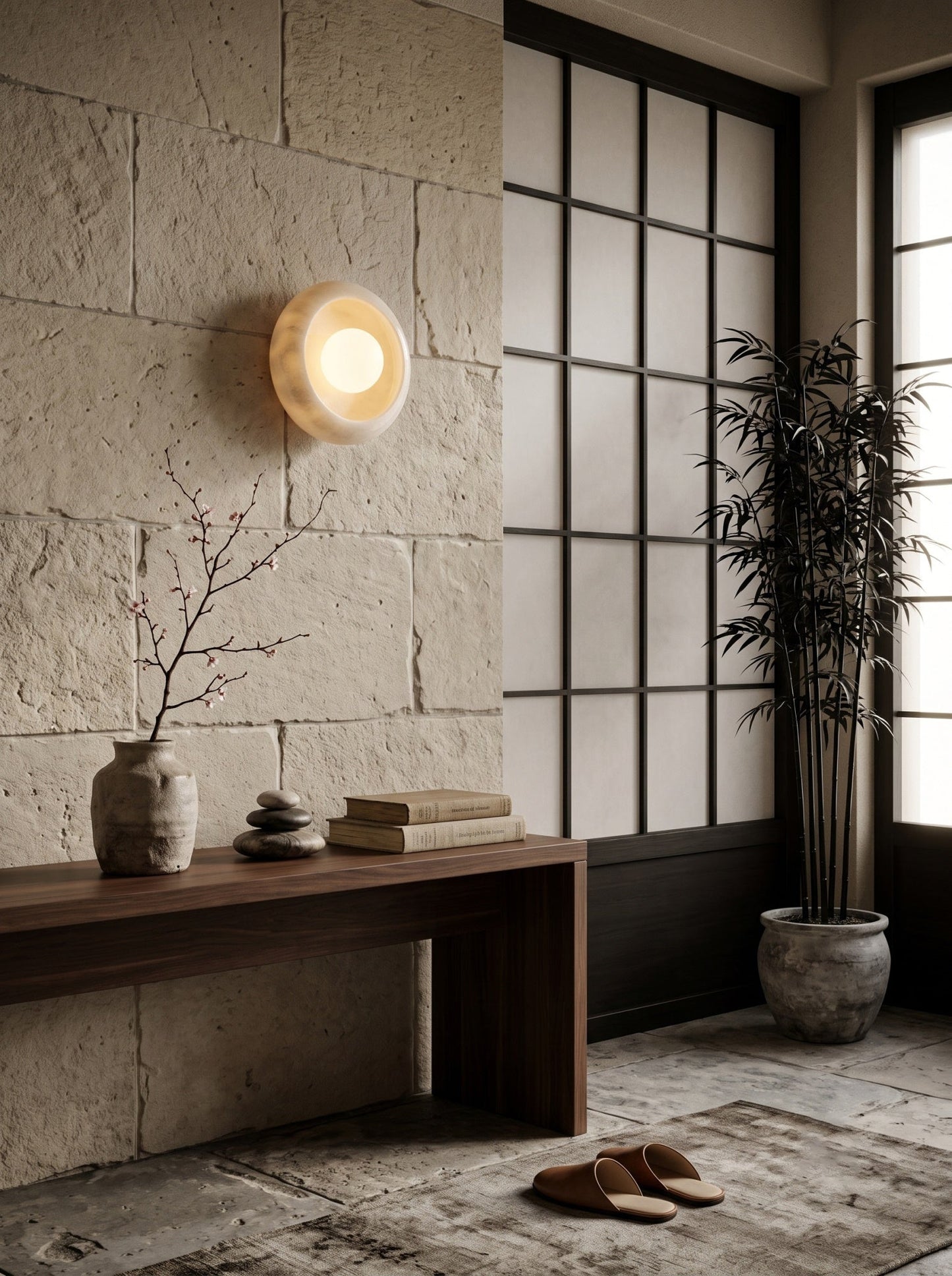 Miris Marble Wall Sconce