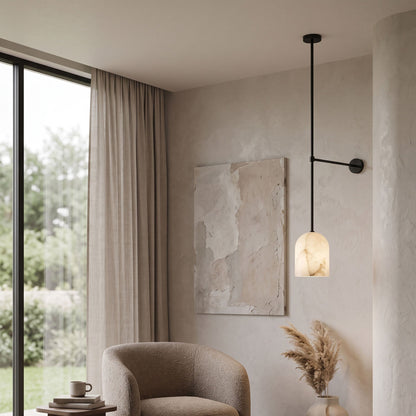 Vesara Alabaster Wall Sconce