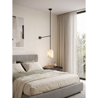 Vesara Alabaster Wall Sconce