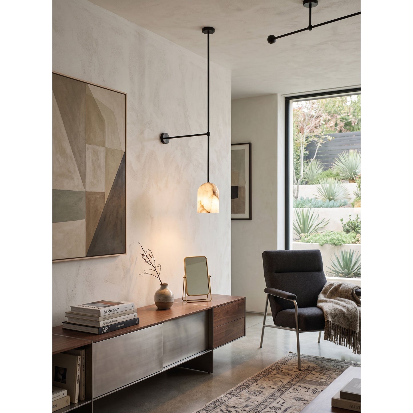 Vesara Alabaster Wall Sconce