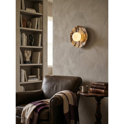 Solara Marble Wall Lamp