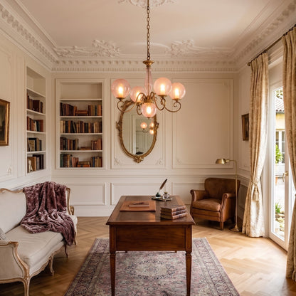 Everard Glass Chandelier