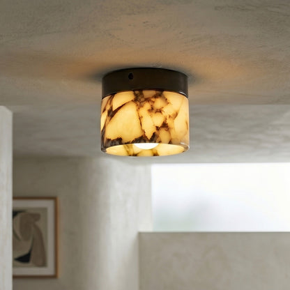 Marble Round Ceiling Lamp