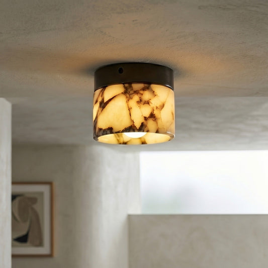 Marble Round Ceiling Lamp
