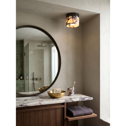 Marble Round Ceiling Lamp