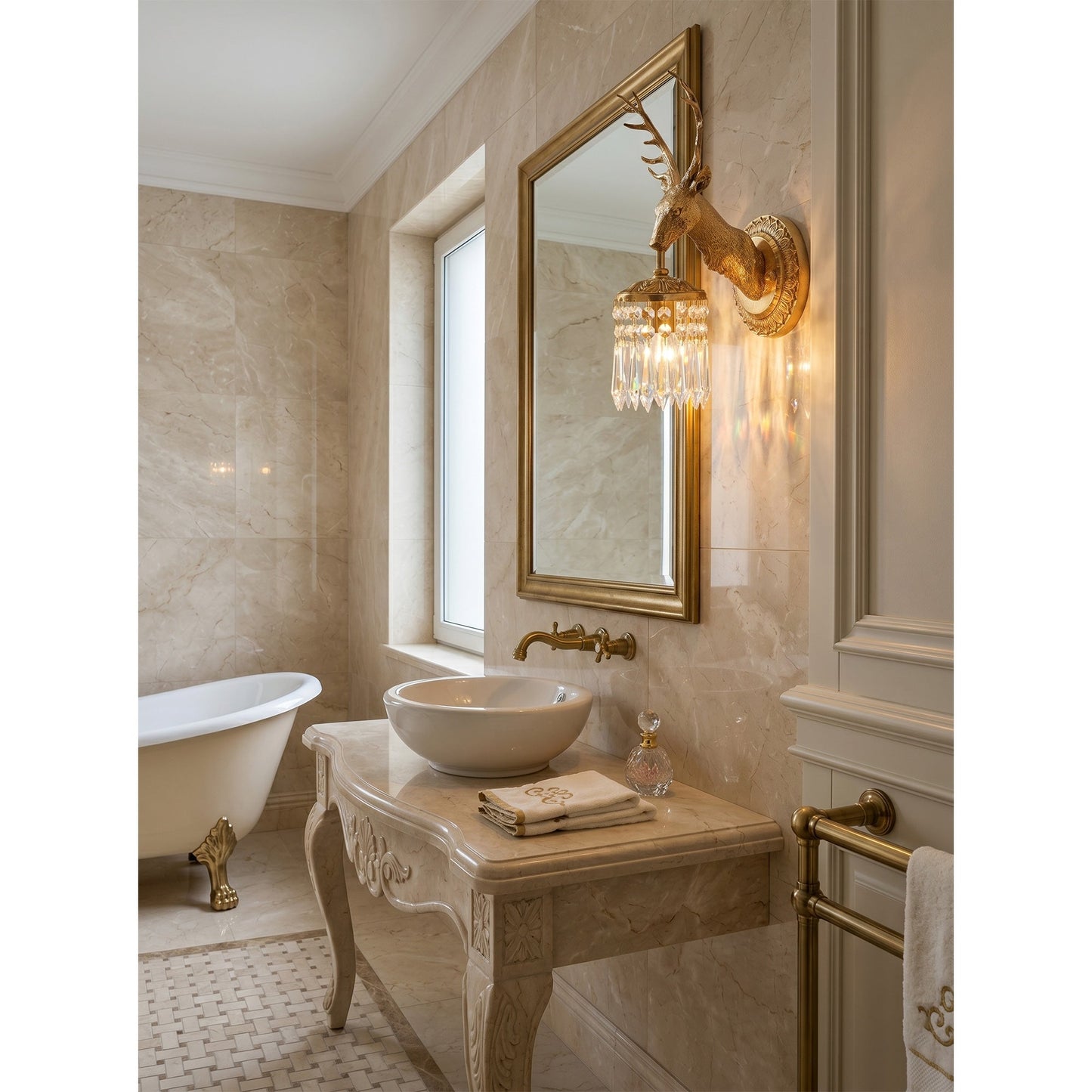 Maror Crystal Wall Lamp