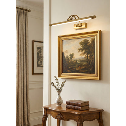 Regulus Brass Rechargeable Wall Lamp