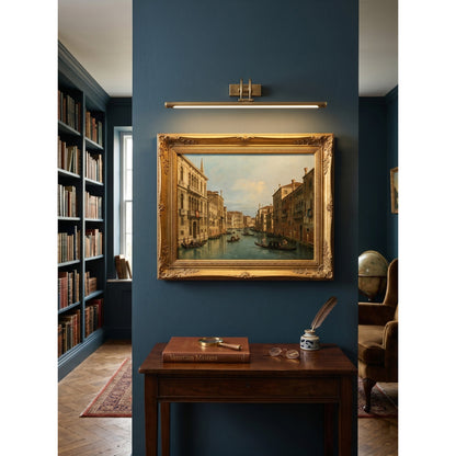 Regulus Brass Rechargeable Wall Lamp