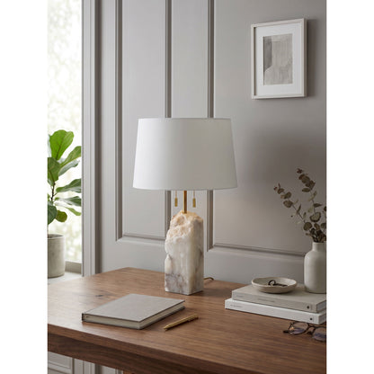 Jacaranda Alabaster Table Lamp