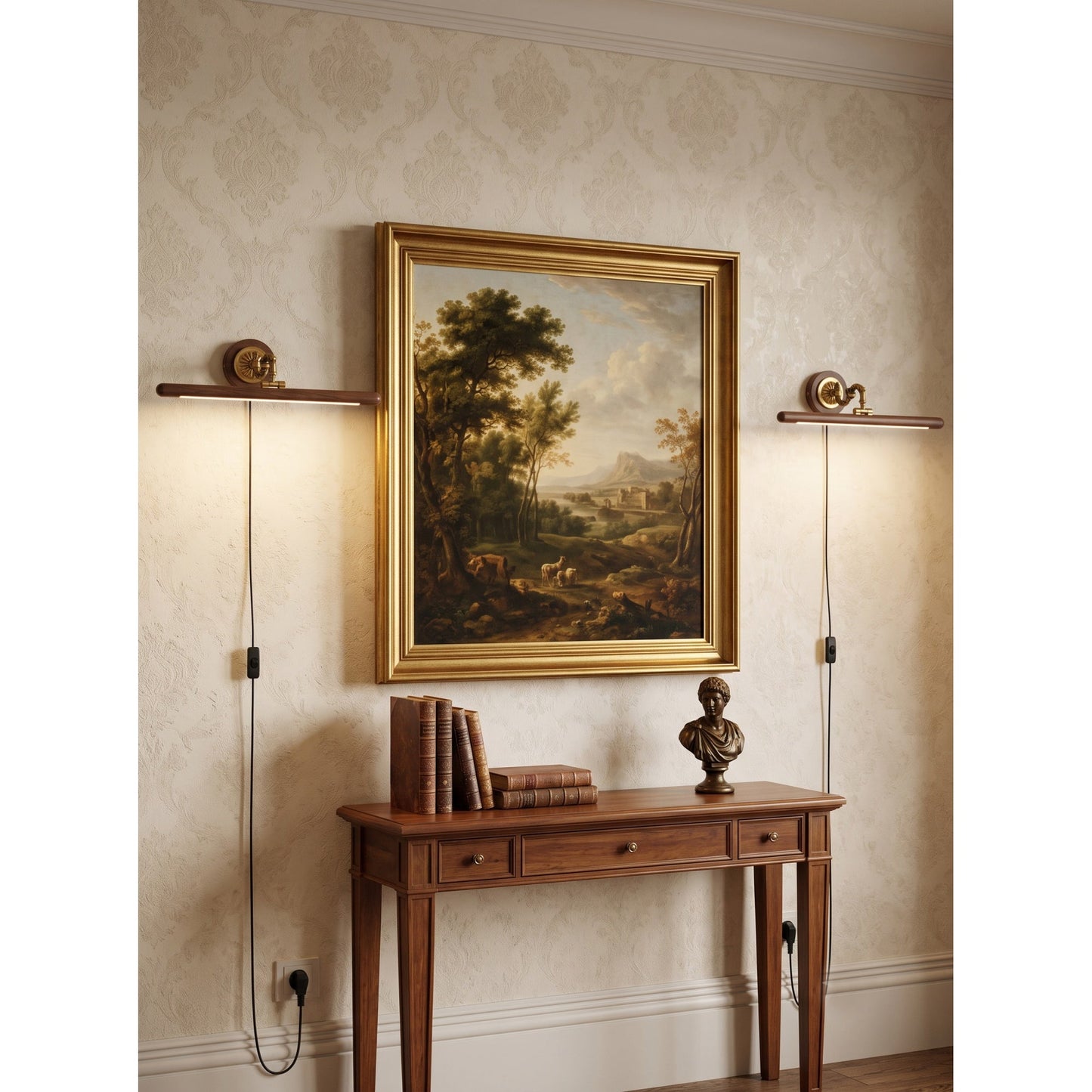 Gilan Picture Plug-in Wall Sconce