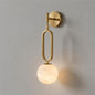Alabaster Ball Wall Sconce