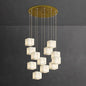 Alabaster Box Chandelier