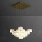 Alabaster Box Chandelier