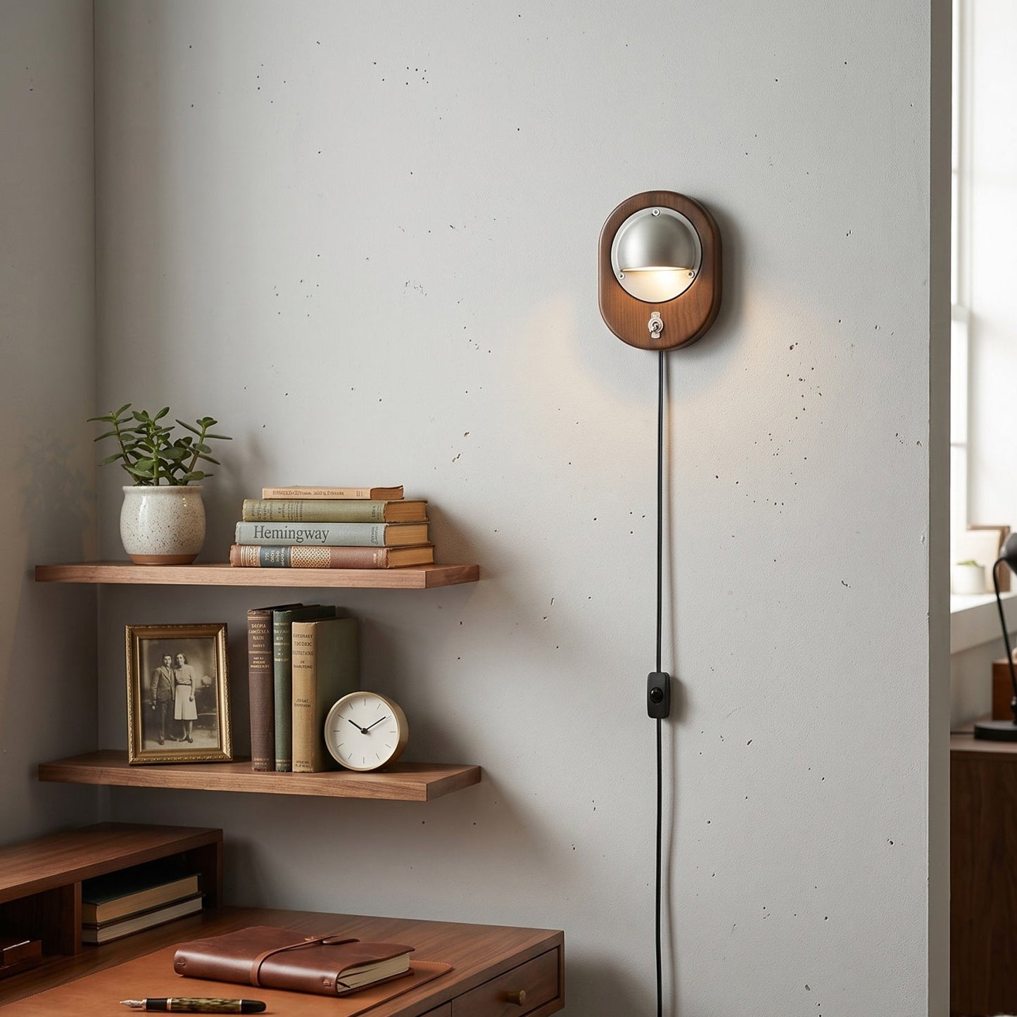 Velora Plug-in Wall Sconce
