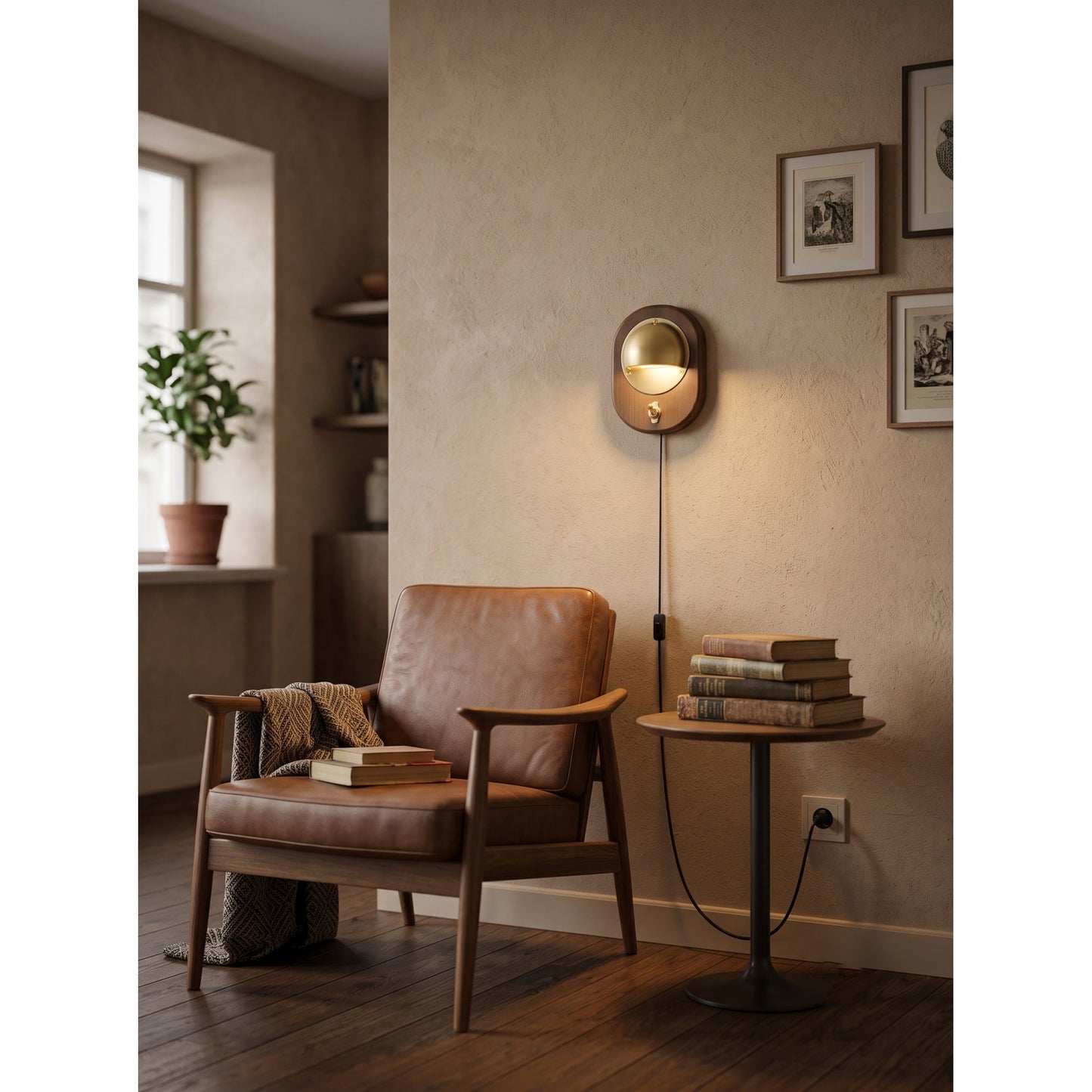 Velora Plug-in Wall Sconce