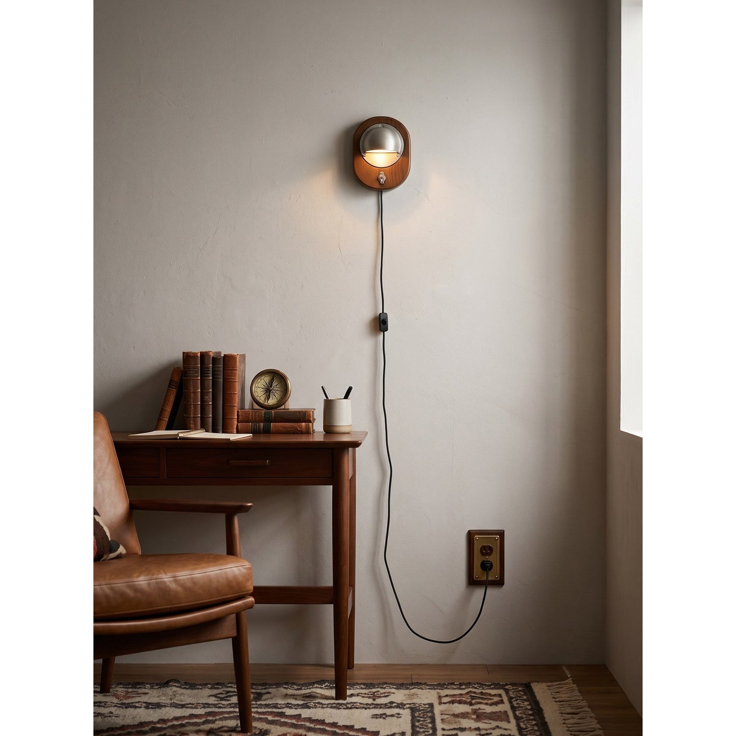 Velora Plug-in Wall Sconce