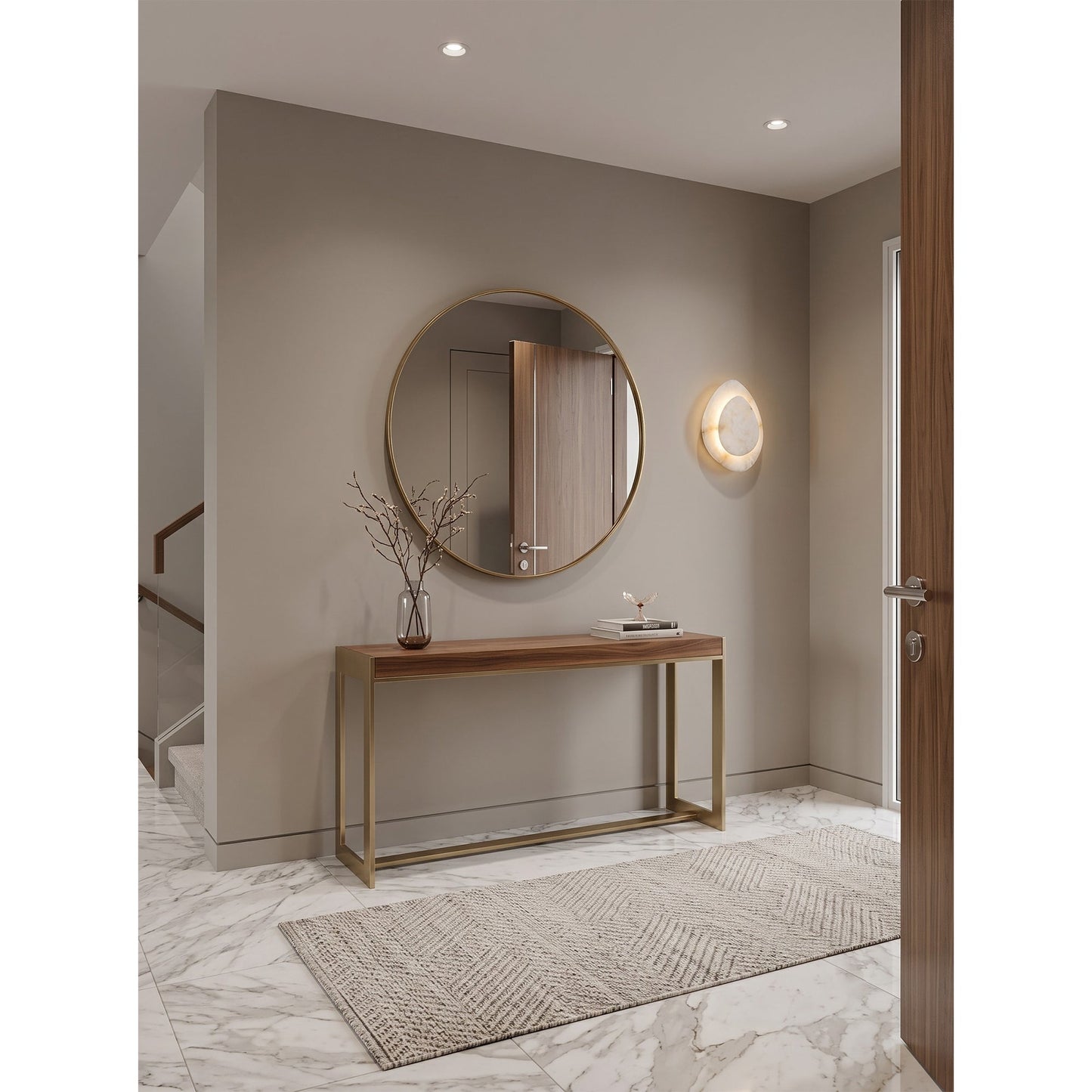Liro Alabaster Wall Sconce