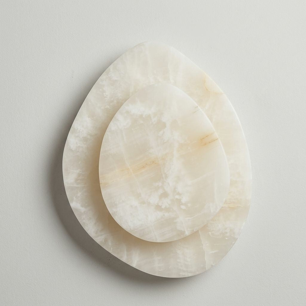 Liro Alabaster Wall Sconce