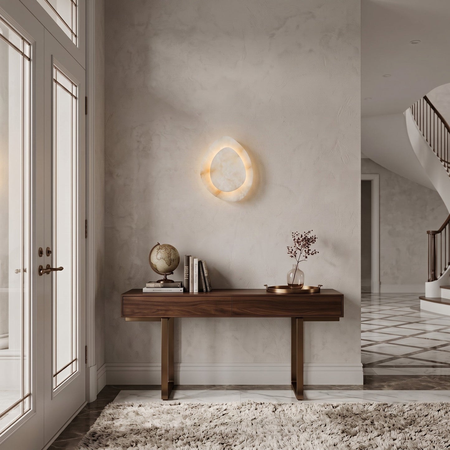 Liro Alabaster Wall Sconce