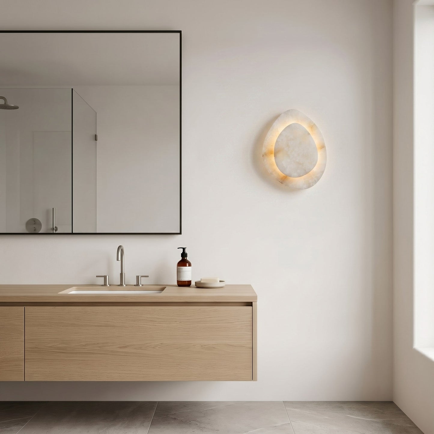 Liro Alabaster Wall Sconce