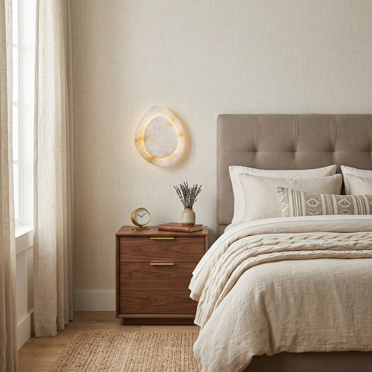 Liro Alabaster Wall Sconce