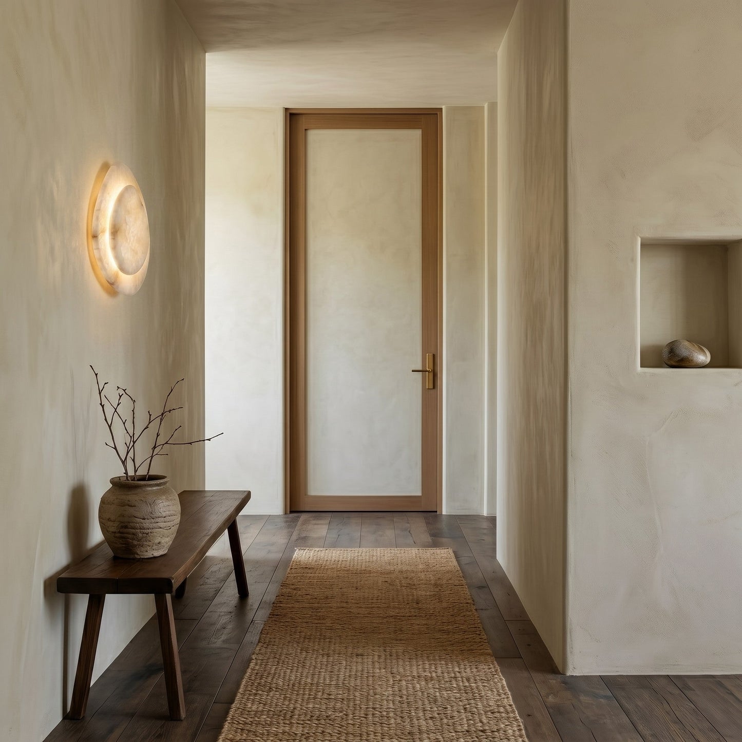 Liro Alabaster Wall Sconce