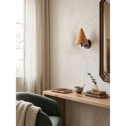 Calon Alabaster Wall Sconce
