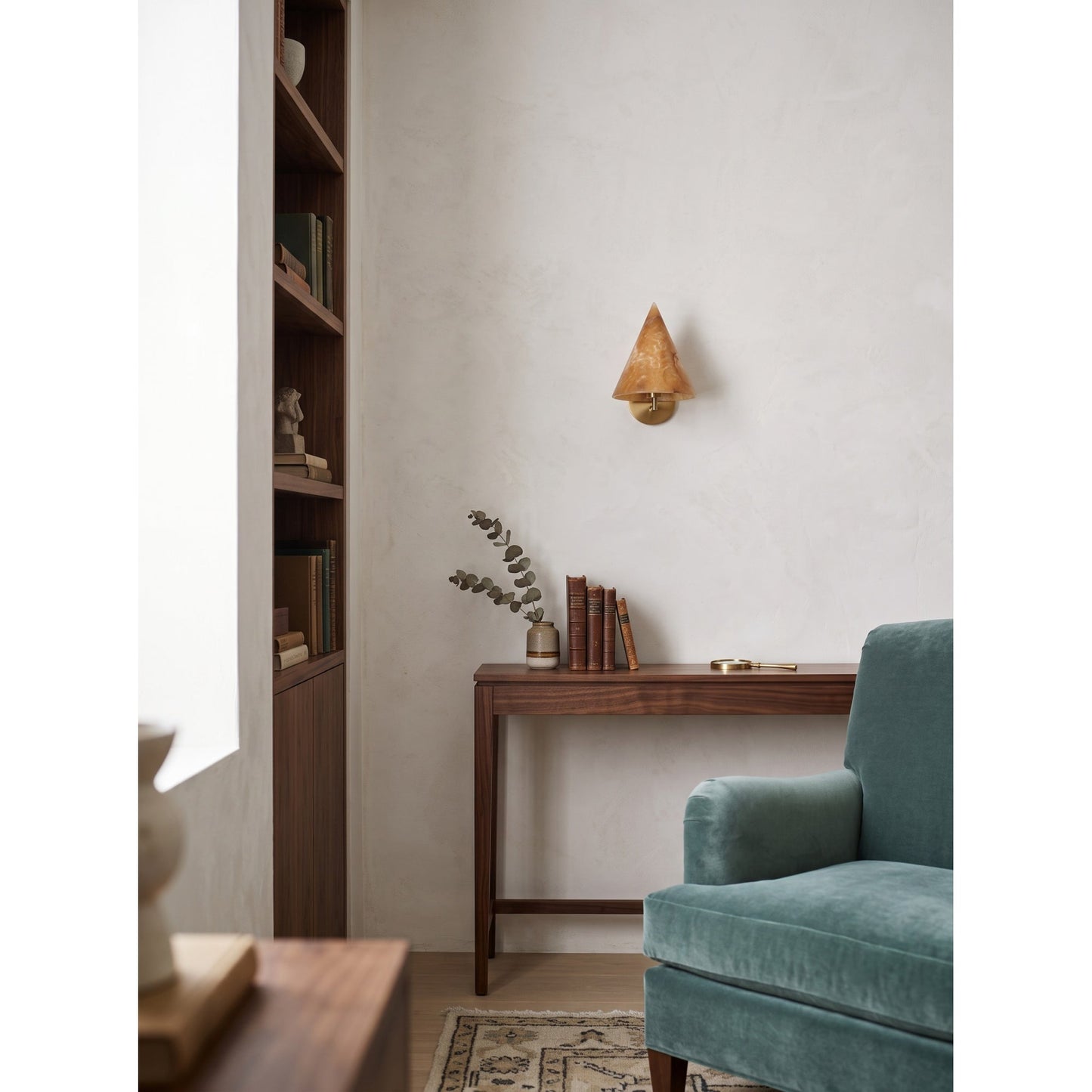 Calon Alabaster Wall Sconce