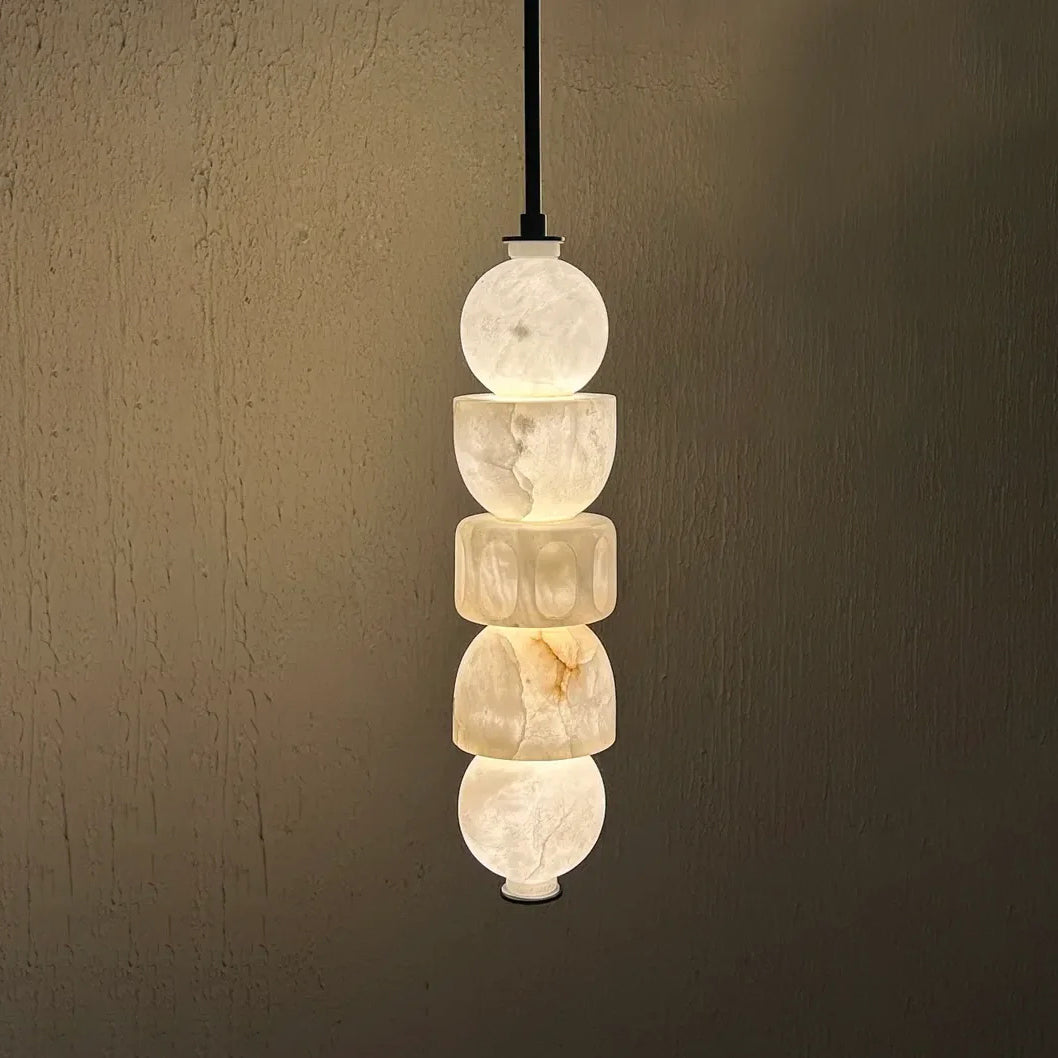 Quinan Alabaster Pendant Lamp
