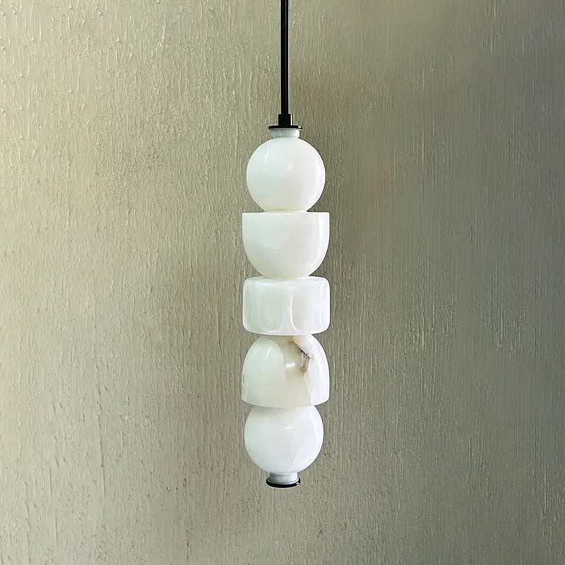 Quinan Alabaster Pendant Lamp
