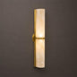 Quinan Alabaster Tube Wall Sconce