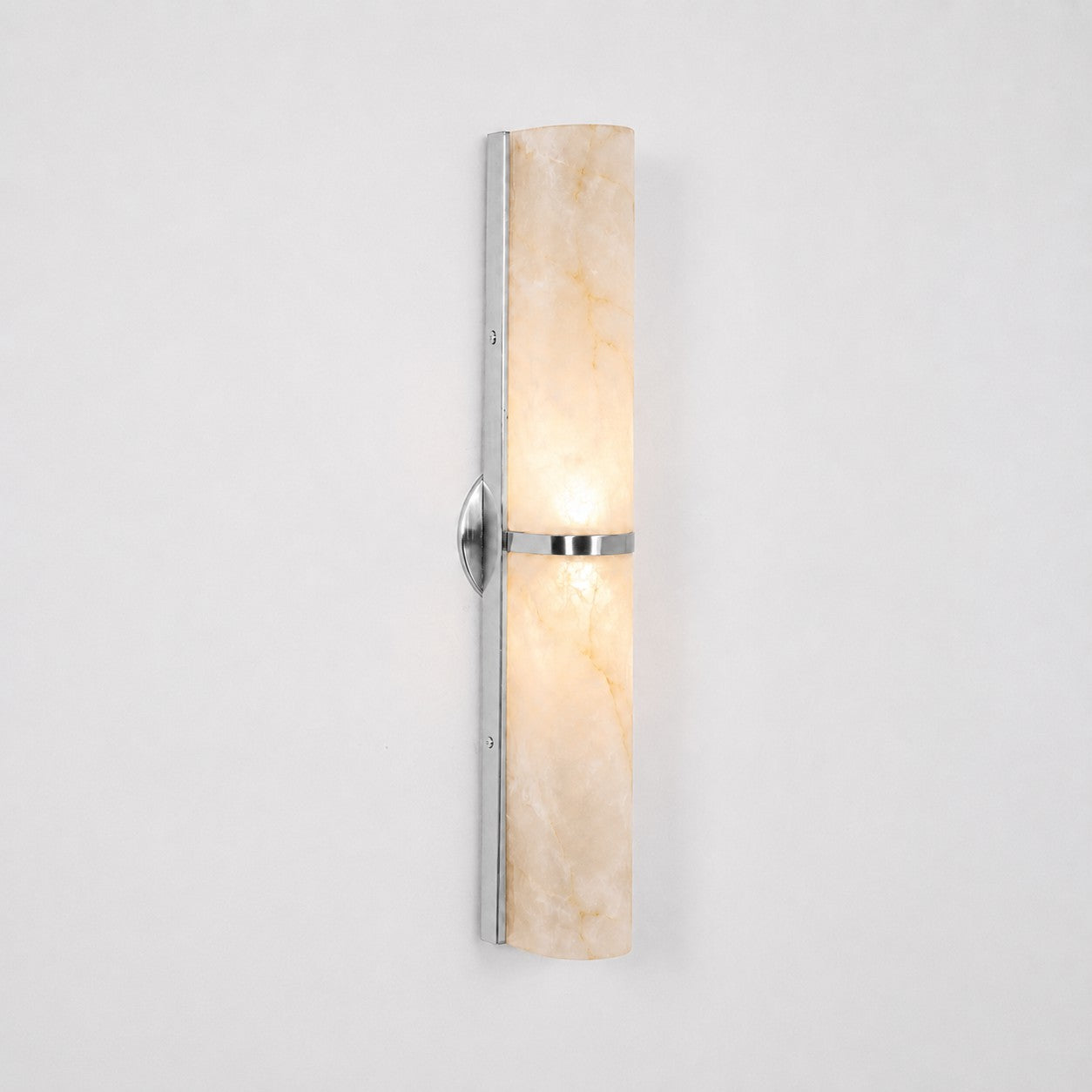 Quinan Alabaster Tube Wall Sconce