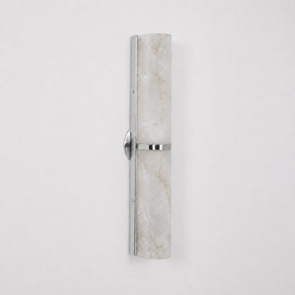 Quinan Alabaster Tube Wall Sconce