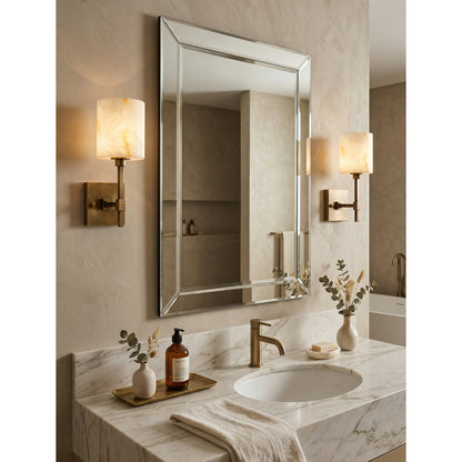 Ariel Alabaster Wall Sconce