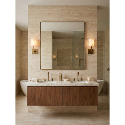 Ariel Alabaster Wall Sconce