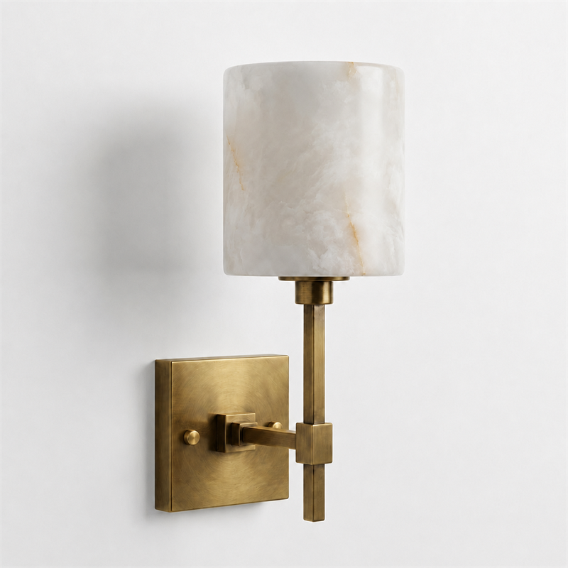 Ariel Alabaster Wall Sconce