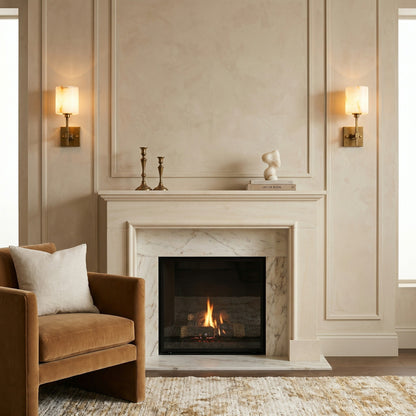 Ariel Alabaster Wall Sconce
