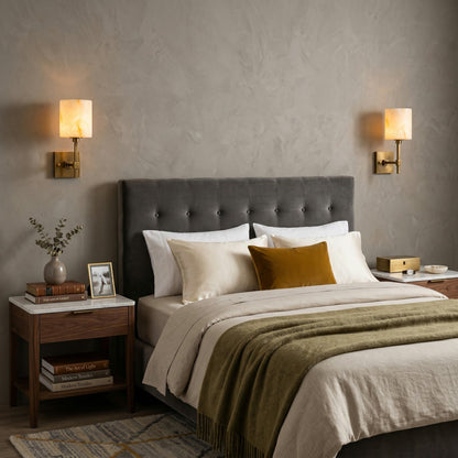 Ariel Alabaster Wall Sconce