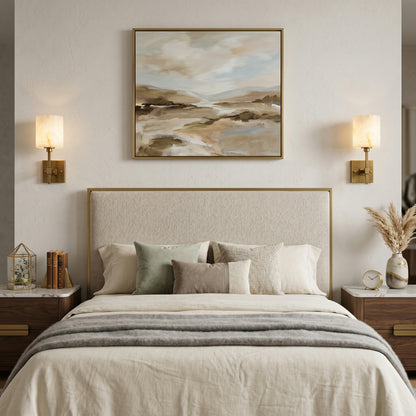 Ariel Alabaster Wall Sconce