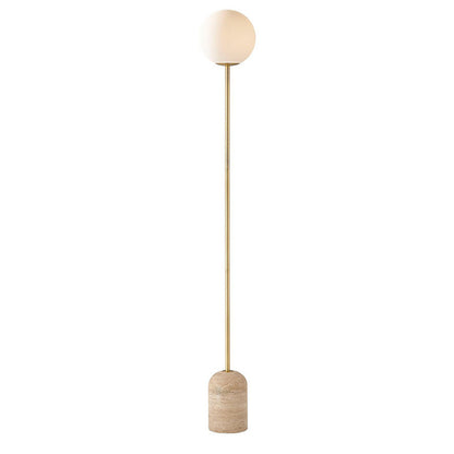 Aseneth Travertine Floor Lamp