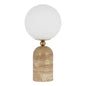 Aseneth Travertine Table Lamp