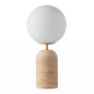 Aseneth Travertine Table Lamp