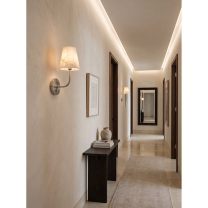 Velan Alabaster Wall Sconce