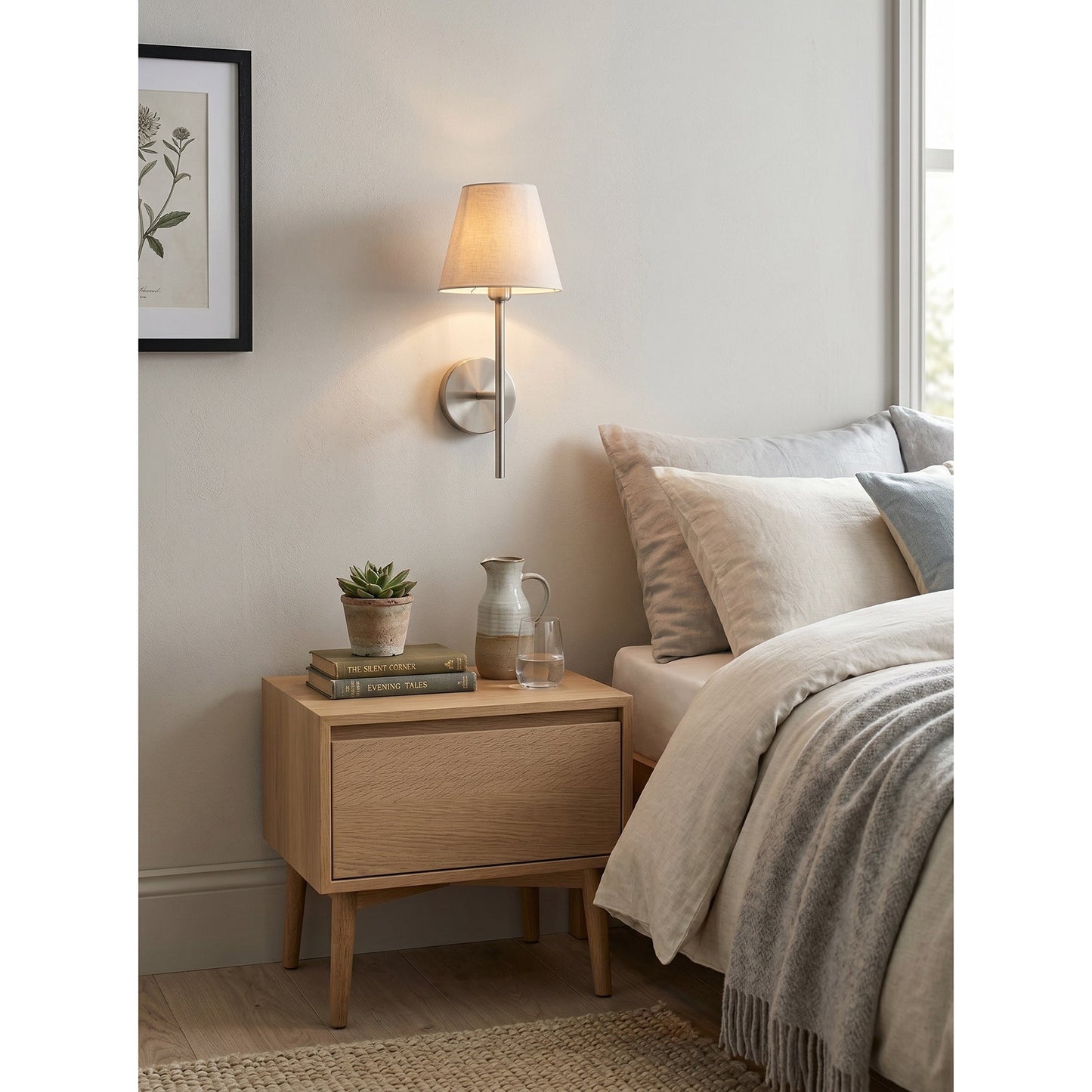Astra Fabric Wall Sconce