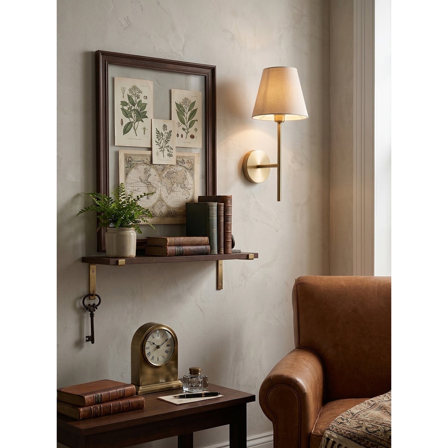 Astra Fabric Wall Sconce