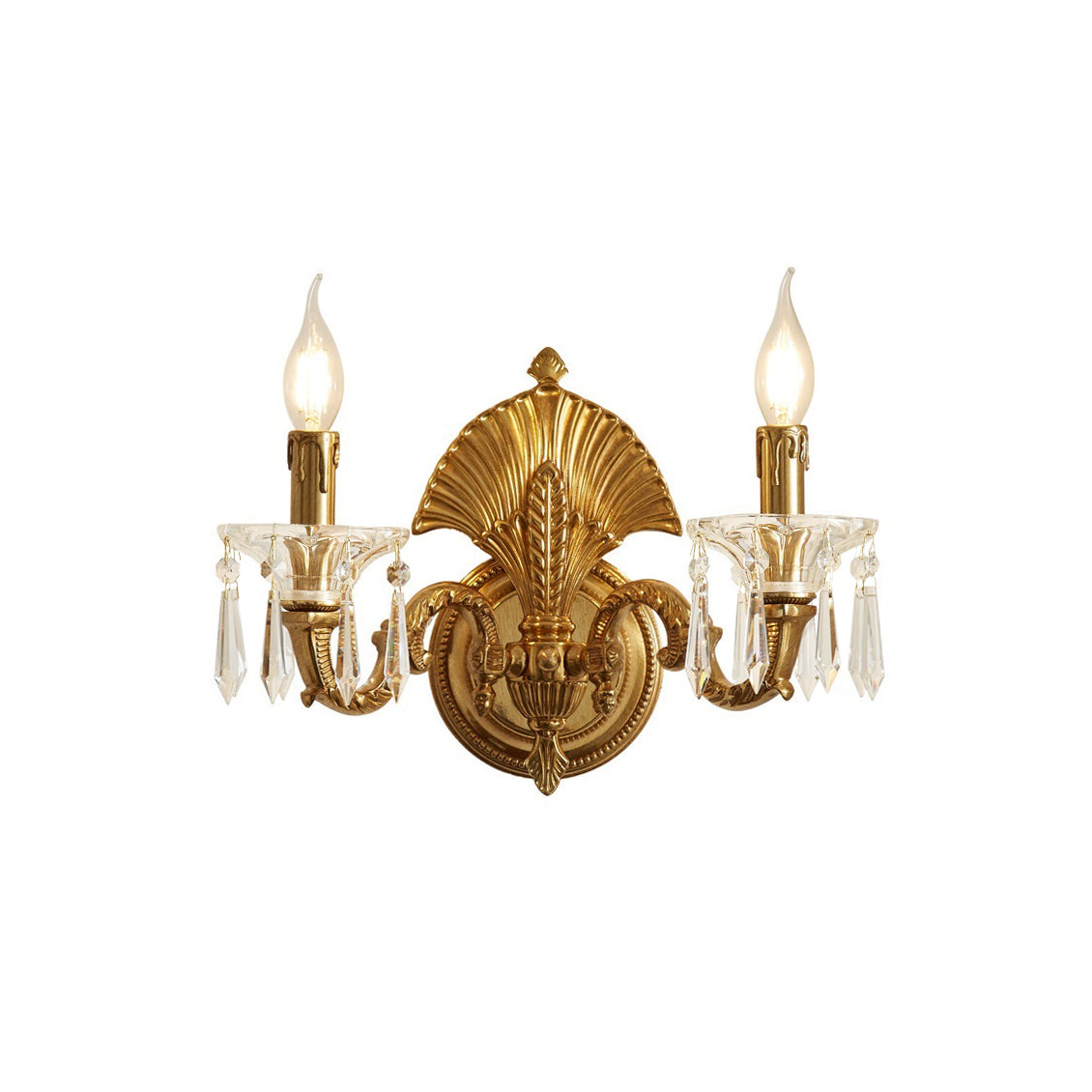 Vionyn Brass Wall Sconce