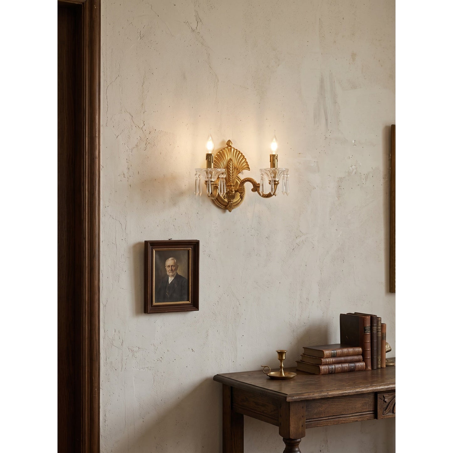 Vionyn Brass Wall Sconce