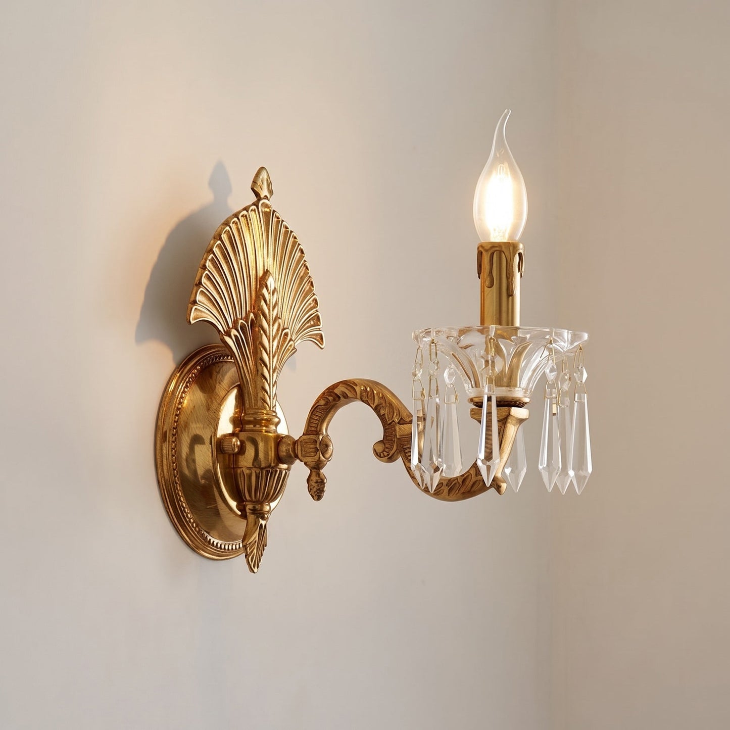 Vionyn Brass Wall Sconce