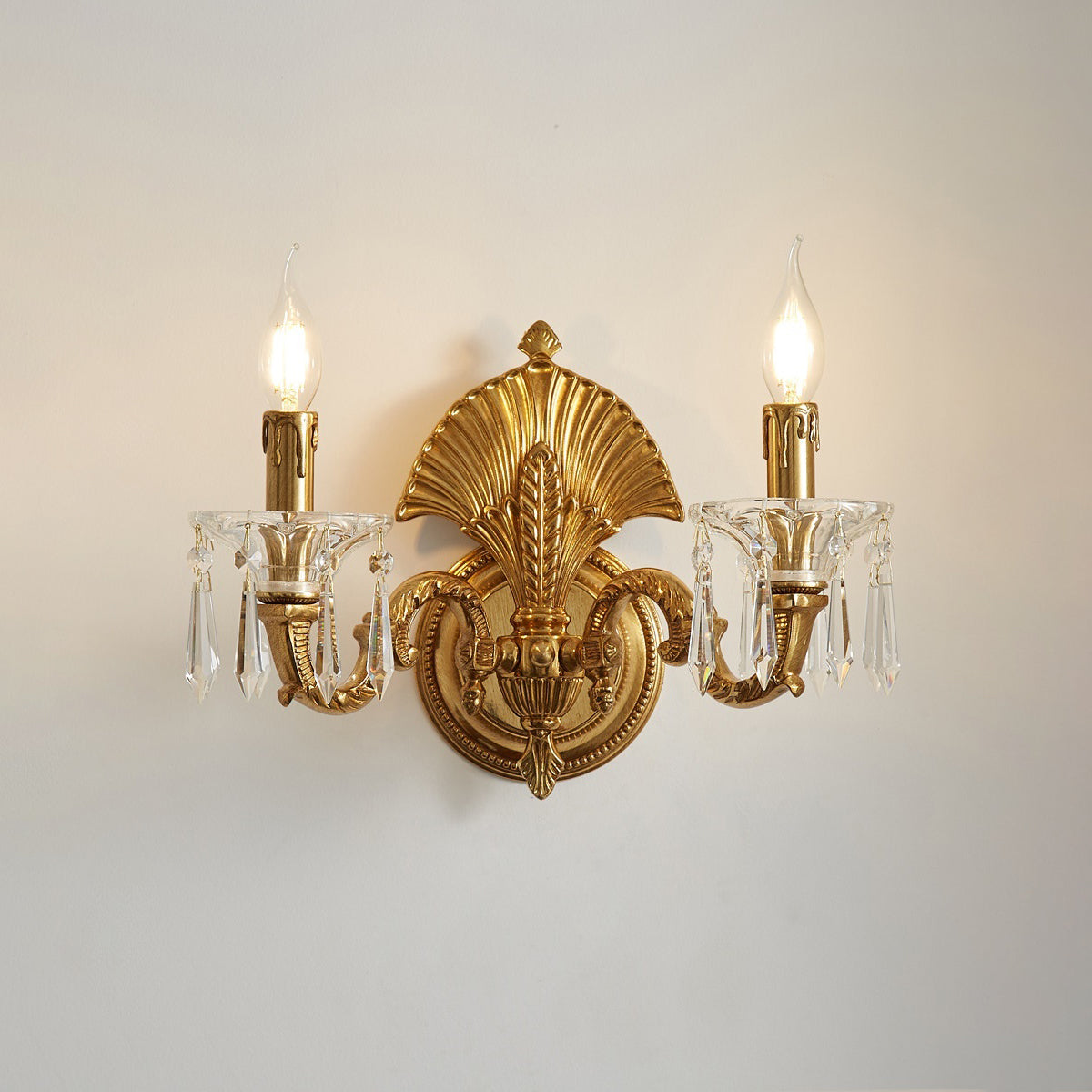 Vionyn Brass Wall Sconce